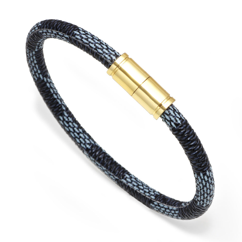 Leren armband