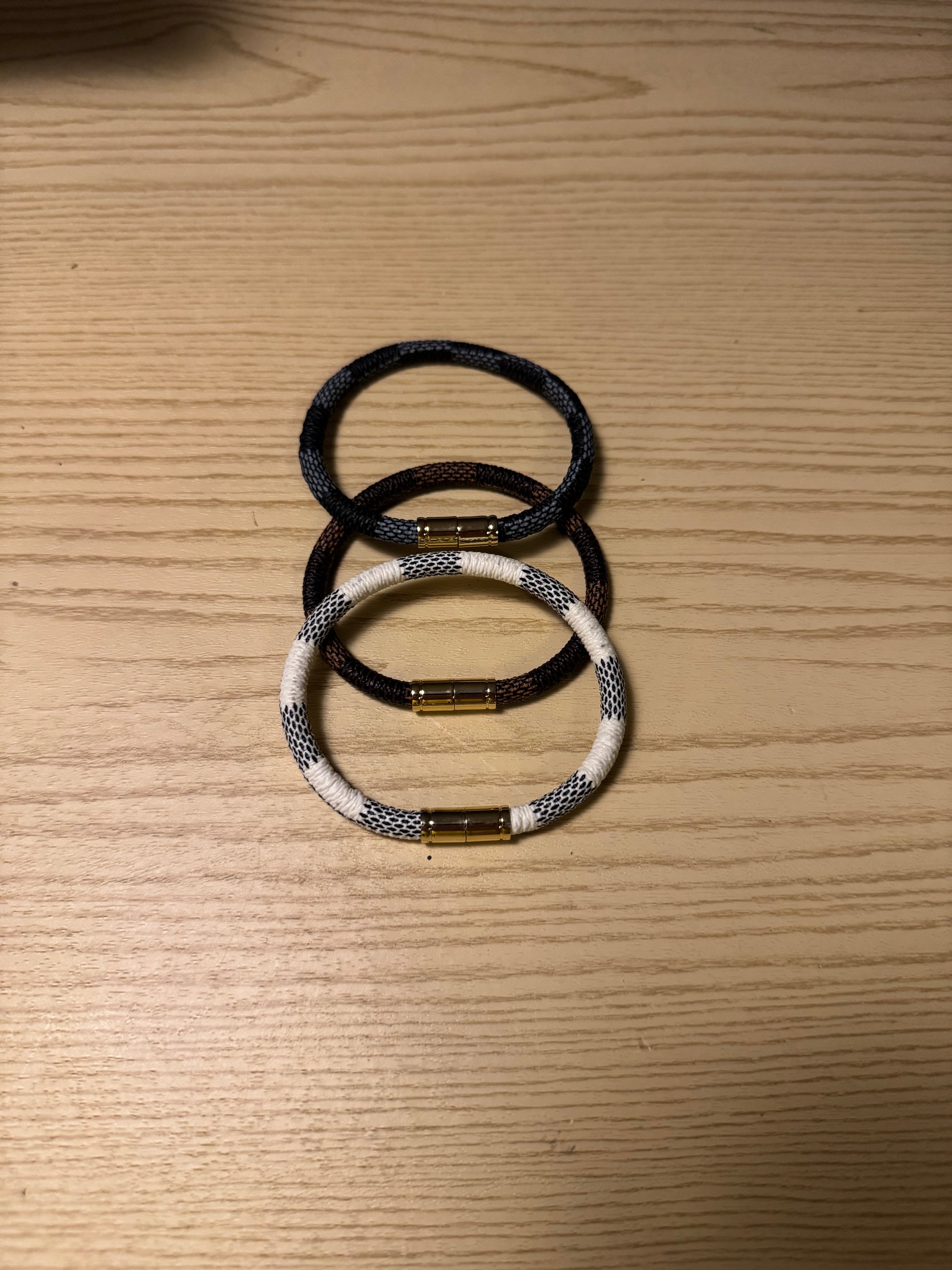 Leren armband