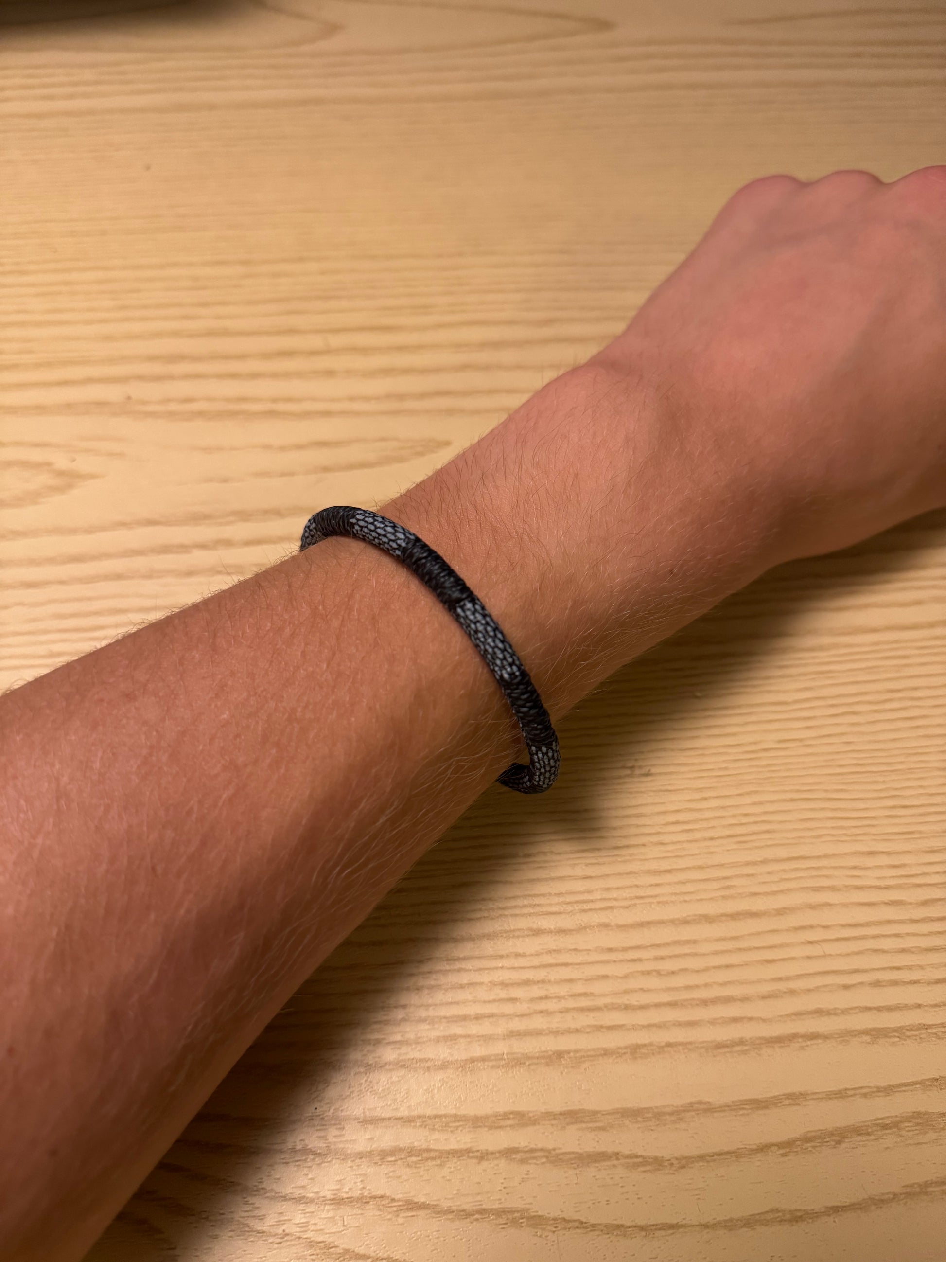 Leren armband